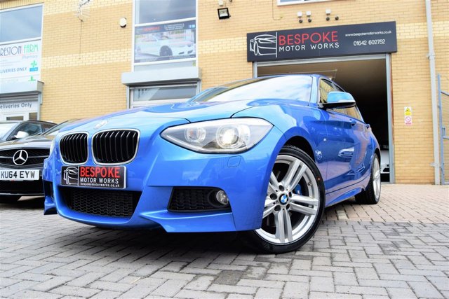2014 14 BMW 1 Series 118D M SPORT 5 DOOR HATCHBACK
