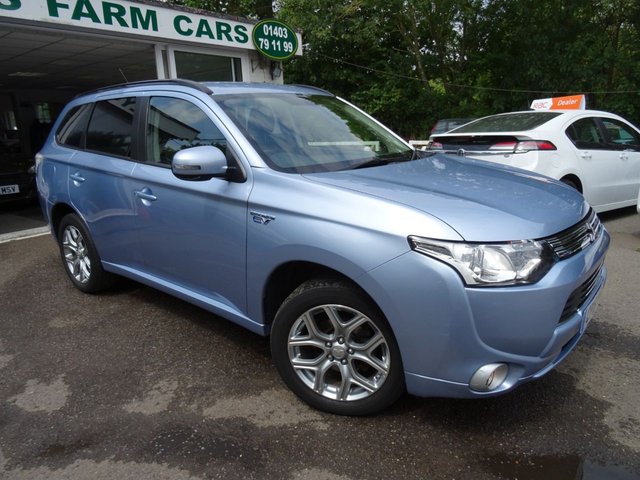 2015 15 Mitsubishi Outlander 2.0 PHEV GX 3H 5d AUTOMATIC PLUG-IN HYBRID (PHEV) 4x4 162 BHP FOUR WHEEL DRIVE
