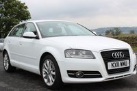 USED 2011 11 AUDI A3 2.0 SPORTBACK TDI SPORT 5d 138 BHP | LOW RATE FINANCE |