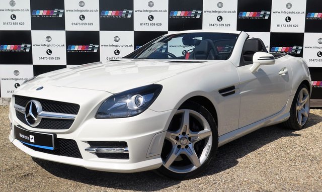 2012 12 Mercedes-Benz Slk 1.8 SLK250 BLUEEFFICIENCY AMG SPORT 2d AUTO 204 BHP