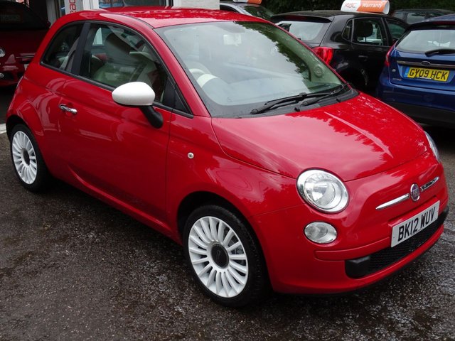 2012 12 Fiat 500 1.2 POP 3d 69 BHP
