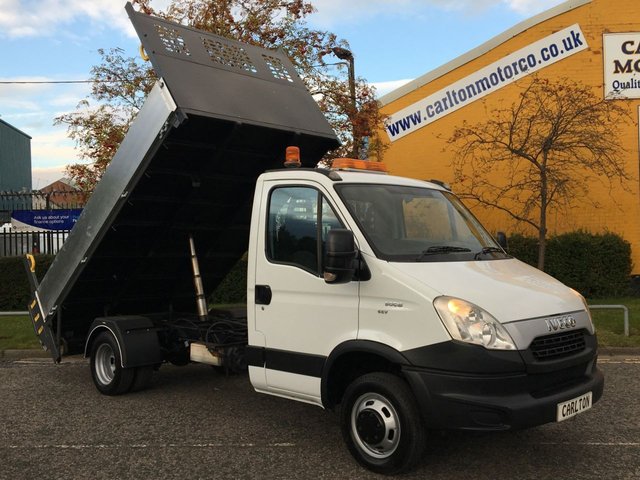 2012 62 Iveco-Ford Daily 3.0 50C15 TIPPER T/LIFT BODY DRW LOW MILEAGE FREE UK DELIVERY