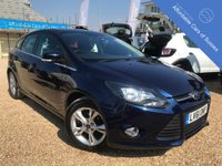 USED 2011 61 FORD FOCUS 1.6 ZETEC 5d 125 BHP 5 Door petrol, with parking sensors and bluetooth