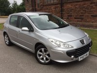 USED 2007 07 PEUGEOT 307 1.6 S 5d AUTO 108 BHP 