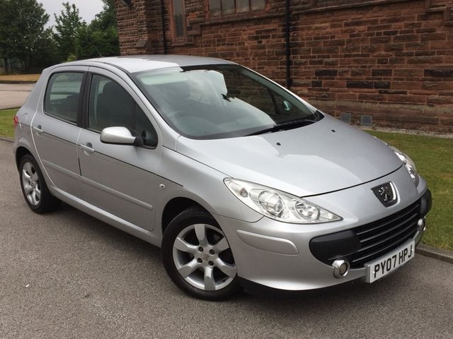 2007 07 Peugeot 307 1.6 S 5d AUTO 108 BHP