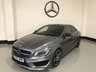 USED 2015 65 MERCEDES-BENZ CLA 2.1 CLA220 CDI AMG SPORT 4MATIC 4d AUTO 177 BHP 1 Owner/Merc History/Pan Sunroof/ Sat-Nav/ Park Sensors