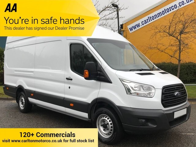 2014 14 Ford Transit 350e TDCi 125 L4 H3 Jumbo Lwb High Roof Van Rwd Free UK Delivery