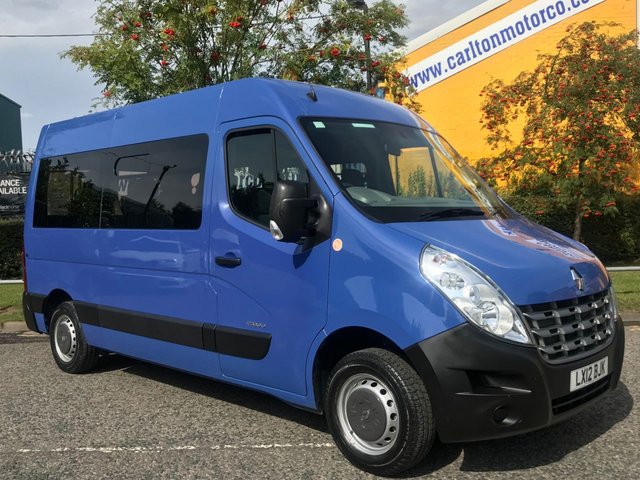2012 12 Renault Master 2.3 MM33 DCI 100 MINIBUS WAV WHEELCHAIR-DISABLED -FREE UK DELIVERY