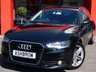 USED 2012 12 AUDI A6 AVANT 2.0 TDI SE 5d 177 S/S SAT NAV, FULL BLACK LEATHER FRONT & REAR PARKING SENSORS WITH DISPLAY, BLUETOOTH PHONE & MUSIC STREAMING, CRUISE CONTROL, 18 INCH TWIN 5 SPOKE ALLOY WHEELS, LEATHER MULTIFUNCTION STEERING WHEEL, LIGHT & RAIN SENSORS WITH AUTO DIMMING REAR VIEW MIRROR, DUAL CLIMATE AIR CON, AUTO HOLD, AUX INPUT, AUDI DRIVE SELECT, TYRE PRESSURE MONITORING SYSTEM, KEYLESS START.  FULL SERVICE HISTORY, CAMBELT & WATER PUMP CHANGED