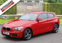 USED 2013 13 BMW 1 SERIES 1.6 116I SPORT 3d AUTO 135 BHP +++ FREE 6 months Autoguard Warranty included in screen price +++