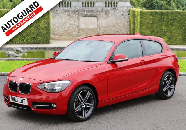 2013 13 BMW 1 Series 1.6 116I SPORT 3d AUTO 135 BHP