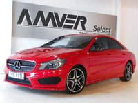 USED 2015 15 MERCEDES-BENZ CLA 1.6 CLA180 AMG SPORT 4d AUTO 122 BHP FROM &pound;295.62 PER MONTH - NO DEPOSIT