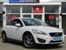 USED 2011 11 VOLVO C30 2.0 D3 SE LUX 3d 148 BHP CALIFORNIA WHITE, RED LEATHER, FSH