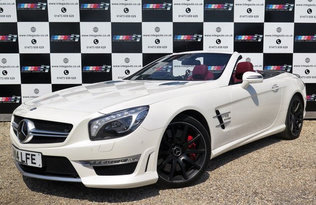 2014 14 Mercedes-Benz Sl 5.5 SL63 AMG 2d AUTO 537 BHP