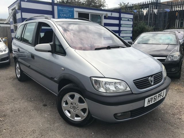 2001 51 Vauxhall Zafira 1.8 ELEGANCE 16V 5d 124 BHP