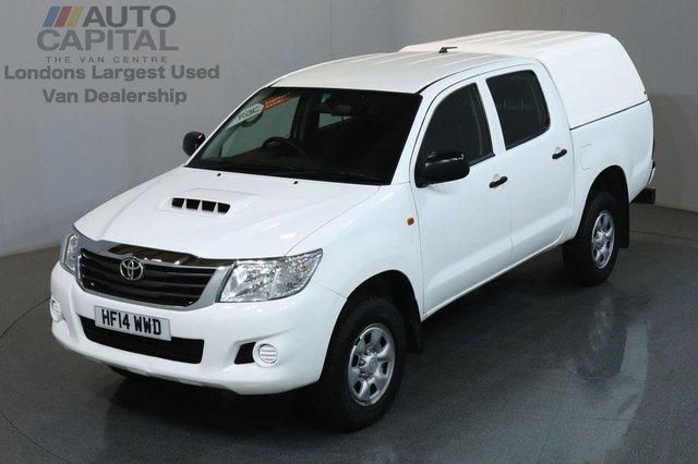 2014 14 TOYOTA HI-LUX 2.5 ACTIVE 4X4 D-4D DCB 4d 142 BHP MWB AIR CON PICK UP