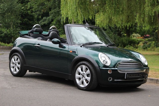 2004 54 MINI Convertible 1.6 COOPER 2d 114 BHP