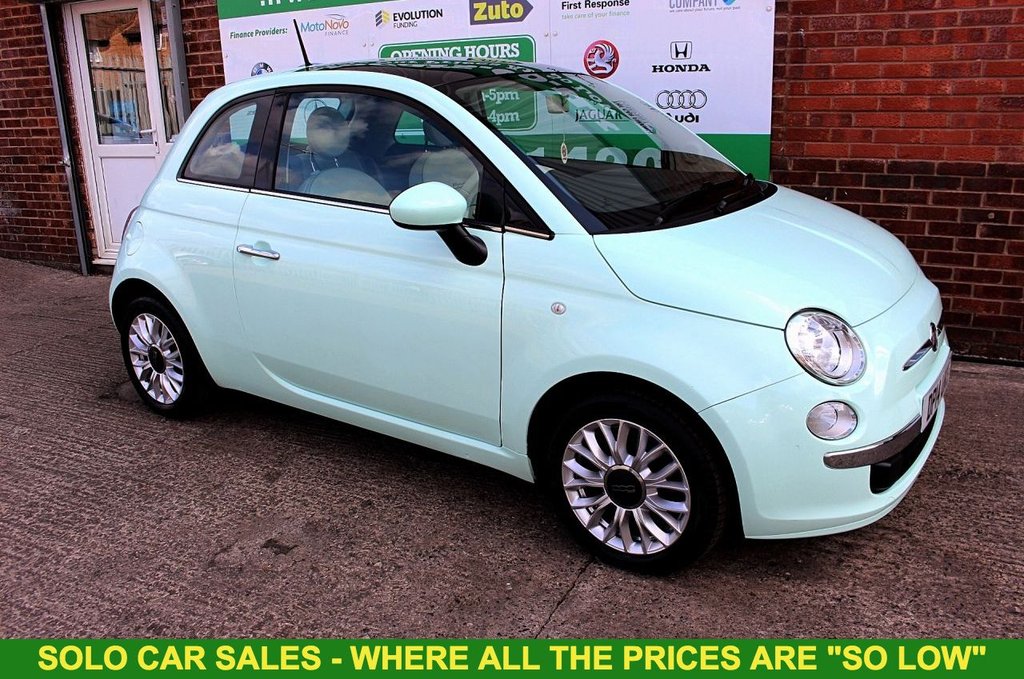 2014 14 FIAT 500 1.2 LOUNGE 3d 69 BHP