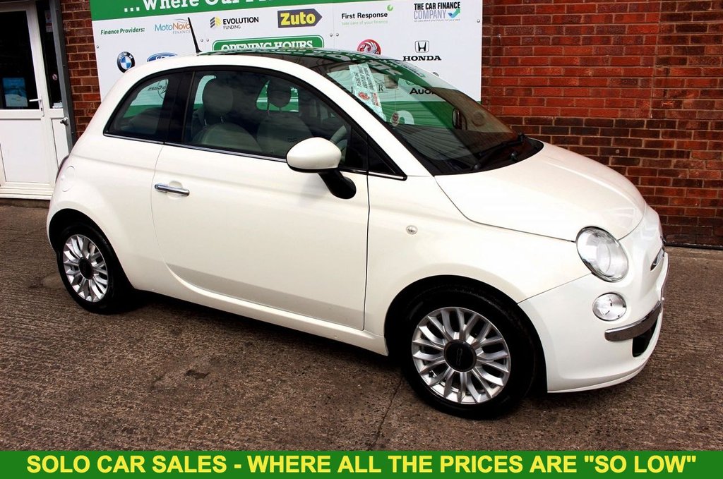 2014 14 FIAT 500 1.2 LOUNGE 3d 69 BHP