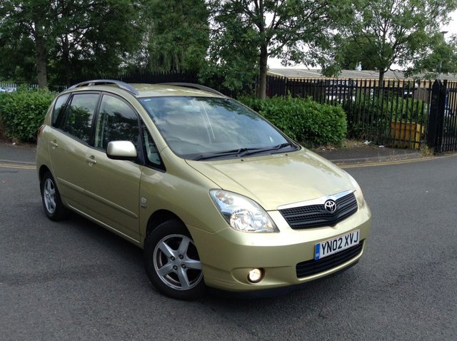 2002 02 Toyota Corolla 1.8 VERSO T3 VVT-I 5d 133 BHP