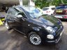 USED 2015 FIAT 500 0.9 TWINAIR LOUNGE 3d 105 BHP New Shape Model with 6 Speed Gearbox producing 105BHP! Optional extras: TomTom Satellite Navigation, Full Black Leather Seats with Cream Trim, Chrome Wing Mirrors. One Lady Owner from new, Full Service History + Just Serviced by ourselves, Minimum 9 months MOT, Great on fuel economy! Only &pound;20 Road Tax!