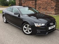 USED 2012 12 AUDI A5 2.0 SPORTBACK TDI SE 5d AUTO 141 BHP [FULL LEATHER + SAT NAV] 