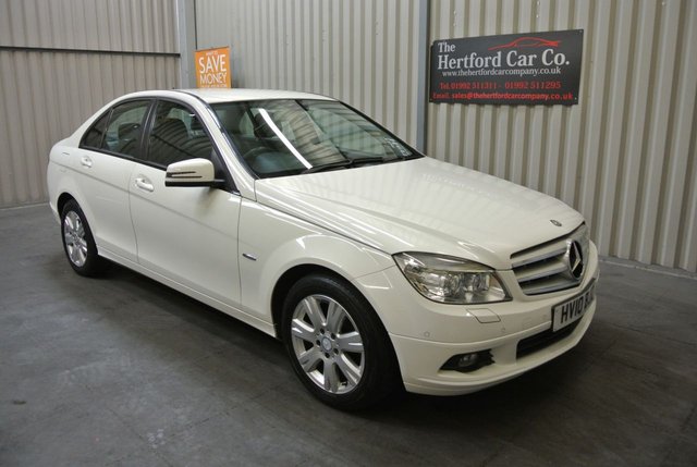 2010 10 Mercedes-Benz C Class 1.8 C180 CGI BLUEEFFICIENCY EXECUTIVE SE 4d AUTO 156 BHP