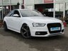 USED 2013 13 AUDI A4 2.0 TDI QUATTRO S LINE BLACK EDITION 4d 174 BHP IBIS WHITE, 4X4, B/TOOTH