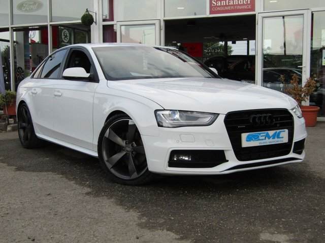 2013 13 Audi A4 2.0 TDI QUATTRO S LINE BLACK EDITION 4d 174 BHP
