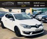 USED 2014 64 RENAULT MEGANE 1.5 KNIGHT EDITION ENERGY DCI S/S 3d 110 BHP &pound;0 ROAD TAX. PEARL WHITE