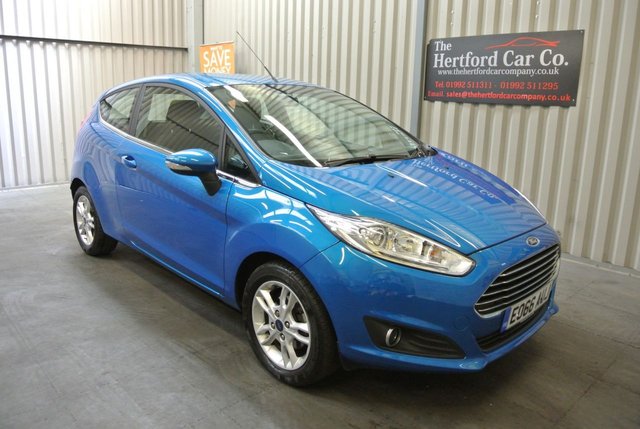 2016 66 Ford Fiesta 1.0 ZETEC 3d 99 BHP