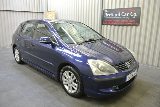 2004 04 Honda Civic 1.6 EXECUTIVE I-VTEC 5d AUTO 110 BHP