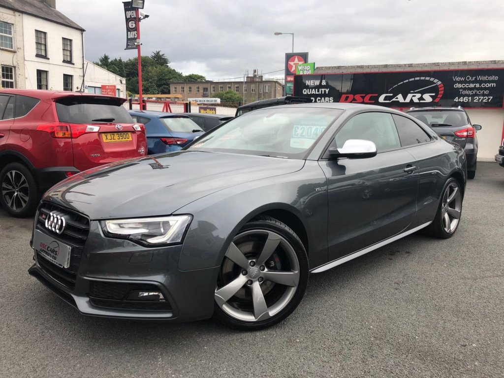 USED 2013 13 AUDI A5 3.0 S5 TFSI QUATTRO S LINE BLACK EDITION 2d AUTO 329 BHP FLAT BOTTOM STEERING WHEEL