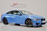 USED 2015 15 BMW M4 3.0 M4 2d AUTO 426 BHP HUGE SPECIFICATION YAS MARINA BLUE HUD/CARBON/HARMON KARDON