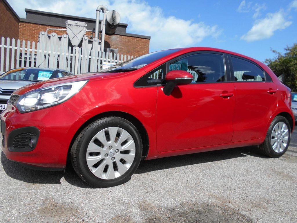 USED 2013 13 KIA RIO 1.4 2 ECODYNAMICS 5d 107 BHP ONE OWNER FROM NEW ...