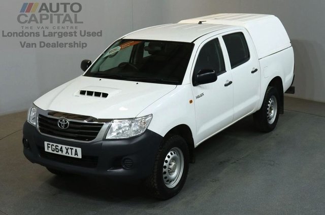 2014 64 TOYOTA HI-LUX 2.5 ACTIVE 4X4 D-4D DCB 4d 142 BHP MWB AIR CON PICK UP