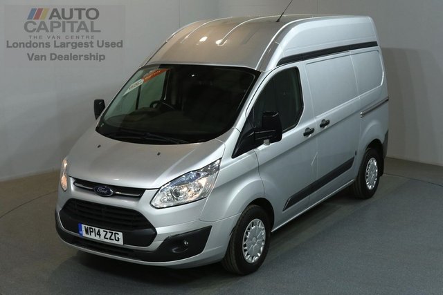 2014 14 FORD TRANSIT CUSTOM 2.2 310 TREND 124 BHP L1 H2 SWB HIGH ROOF AIR CON
