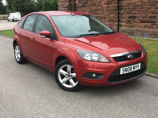 2008 08 Ford Focus 1.8 ZETEC 5d 125 BHP