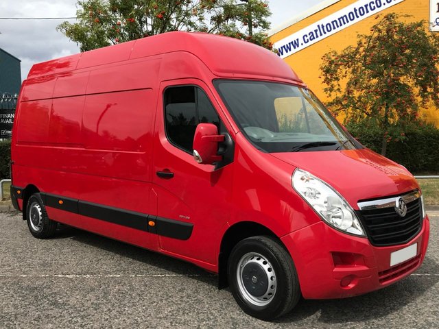 2014 14 Vauxhall Movano 2.3 F3500 L3 H3 CDTI 125 LWB MAXI ROOF VAN,A/CON