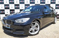 USED 2014 14 BMW 5 SERIES 3.0 530D M SPORT GRAN TURISMO 5d AUTO 255 BHP 