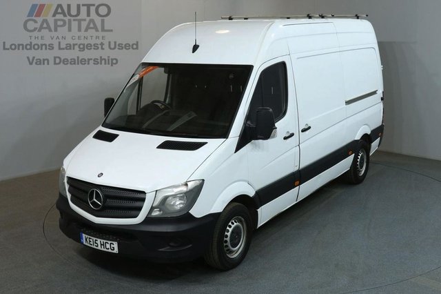 2015 15 MERCEDES-BENZ SPRINTER 2.1 313 CDI MWB 5d 129 BHP H/ROOF RWD PANEL VAN