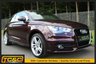 USED 2014 64 AUDI A1 1.2 TFSI S LINE 3d 84 BHP A STUNNING SHIRAZ RED A1 WHICH HAS HAD ONE OWNER, HAS AN AUDI DEALER HISTORY, DAB AND MORE!!!