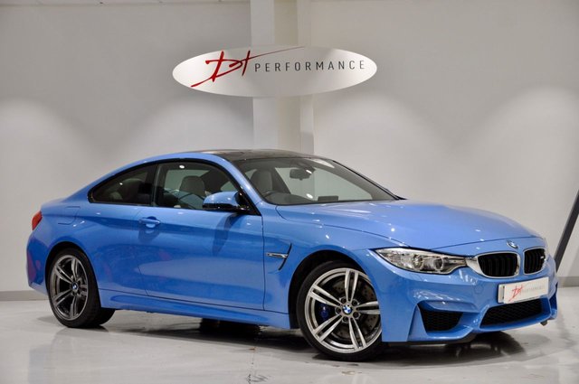 2016 66 BMW M4 3.0 M4 2d AUTO 426 BHP HUGE SPECIFICATION YAS MARINA BLUE