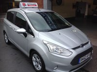 USED 2012 62 FORD B-MAX 1.4 ZETEC  ....Stunning Car.....Low Miles