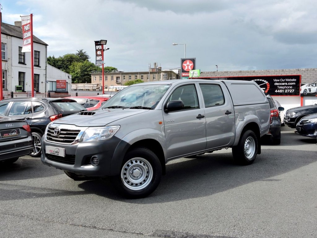 USED 2015 15 TOYOTA HI-LUX 2.5 ACTIVE 4X4 D-4D DCB 142 BHP COLOUR CODED REAR CANOPY