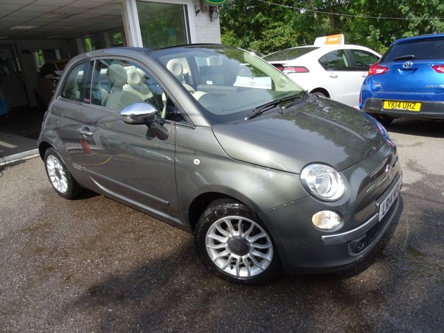 2014 14 Fiat 500 1.2 CONVERTIBLE LOUNGE DUALOGIC 3d AUTOMATIC 69 BHP