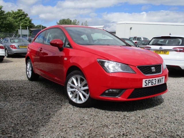 2013 63 SEAT IBIZA 1.4 TOCA 3d 85 BHP