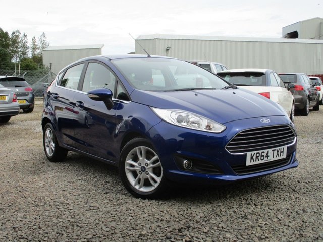 2014 64 FORD FIESTA 1.2 ZETEC 5d 81 BHP