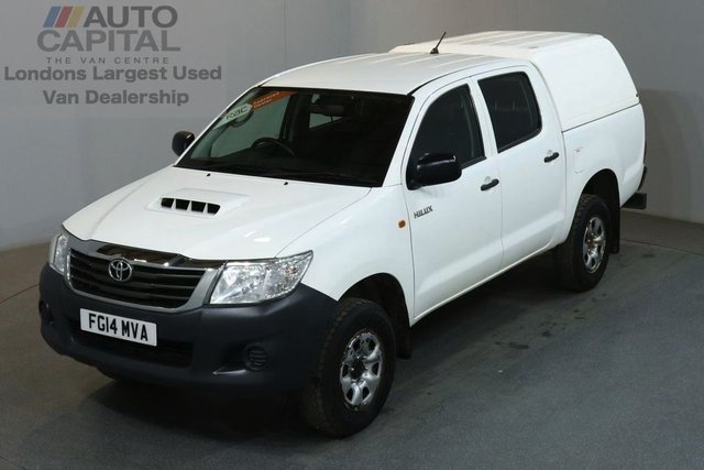 2014 14 TOYOTA HI-LUX 2.5 ACTIVE 4X4 D-4D DCB 4d 142 BHP MWB AIR CON PICK UP
