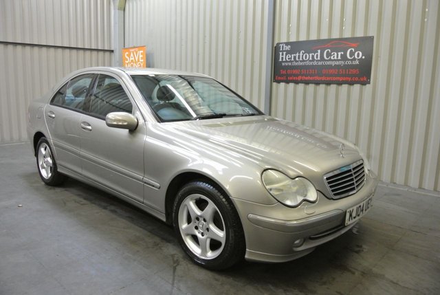 2004 04 Mercedes-Benz  1.8 C180 KOMPRESSOR AVANTGARDE SE 4d AUTO 143 BHP